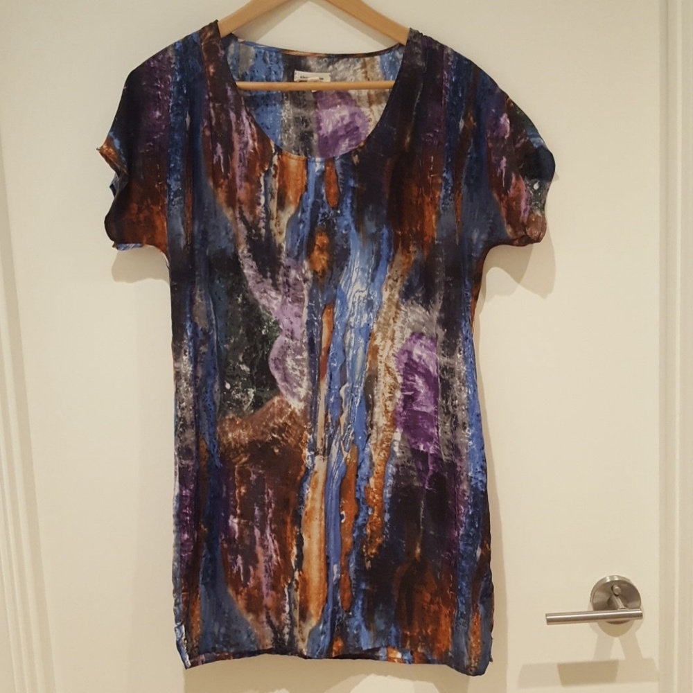 Silky tunic
